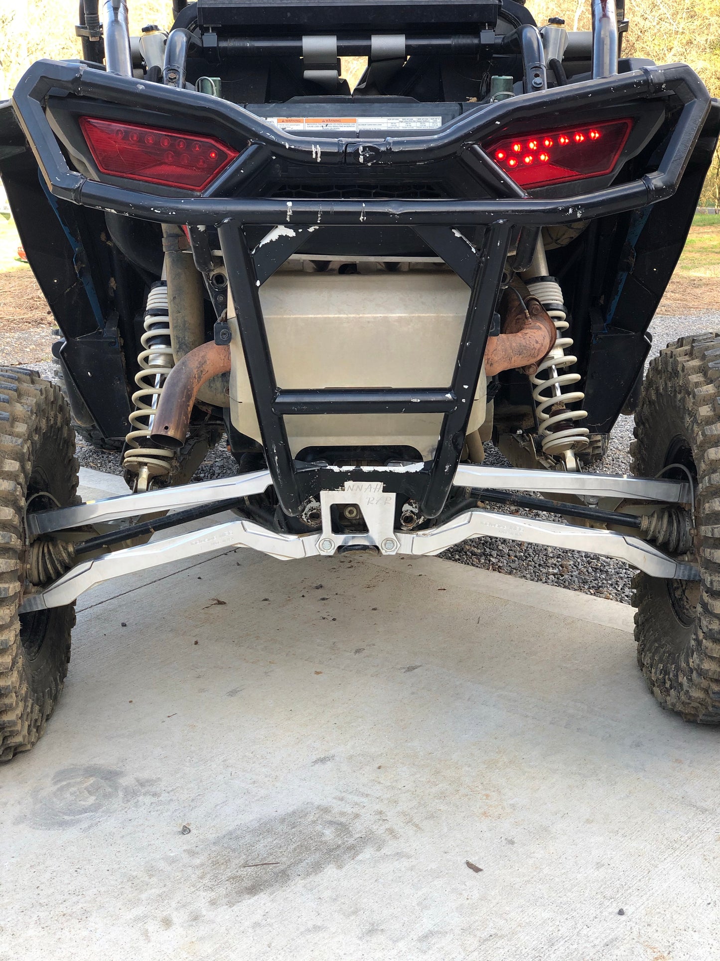 RZR 1000XP/XPTURBO HIGH CLEARANCE RADIUS RODS